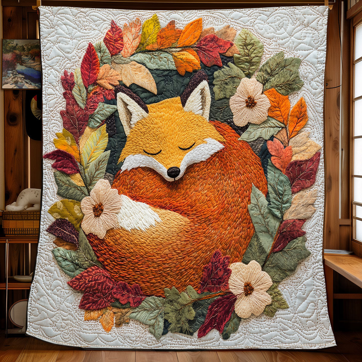 Autumn Fox XB0304012CL Quilt