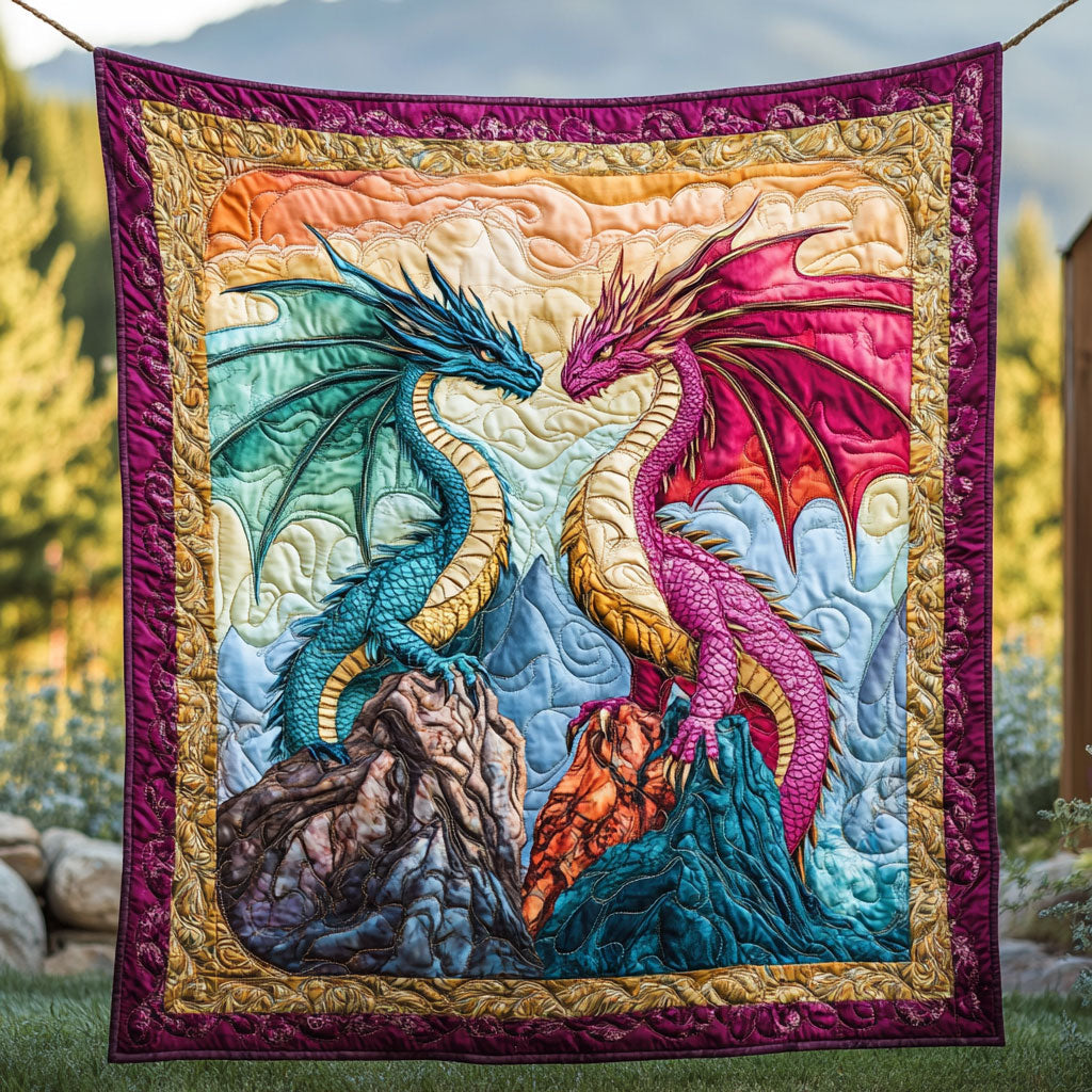 Dragon Love WT1001002CL Quilt