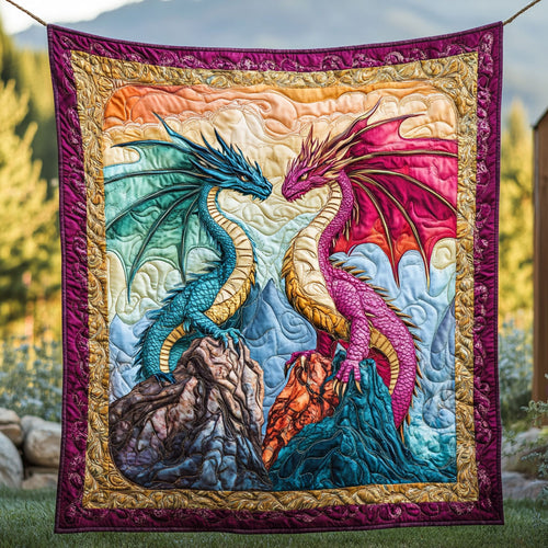 Dragon Love WT1001002CL Quilt
