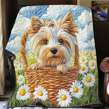 Yorkshire Terrier Daisy WX1401056CL Quilt