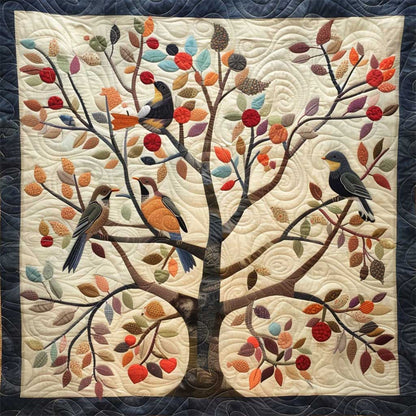 Birds On Tree WJ2207002CL Quilt