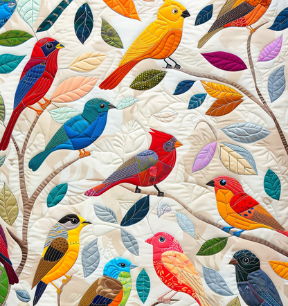 Birds WJ1306001CL Quilt