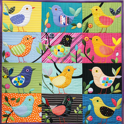 Birds XR1706027CL Quilt