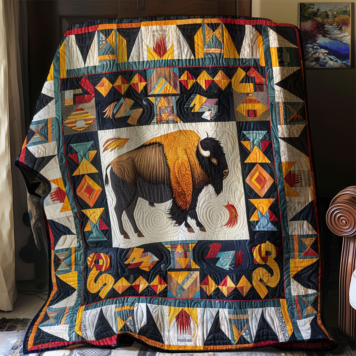 Bison Cozy WN2907003CL Quilt