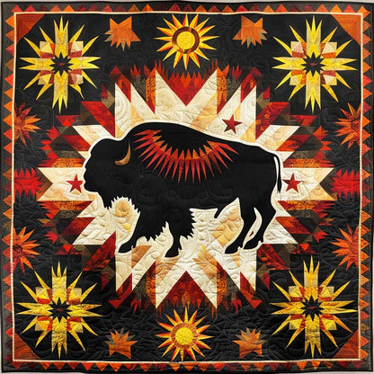 Bison Native American XR2106007CL Quilt