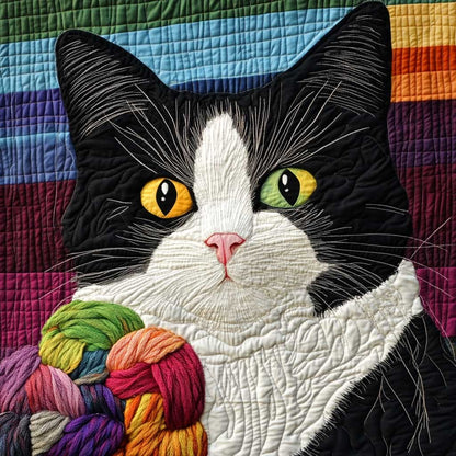 Black And White Cat XR0608049CL Quilt