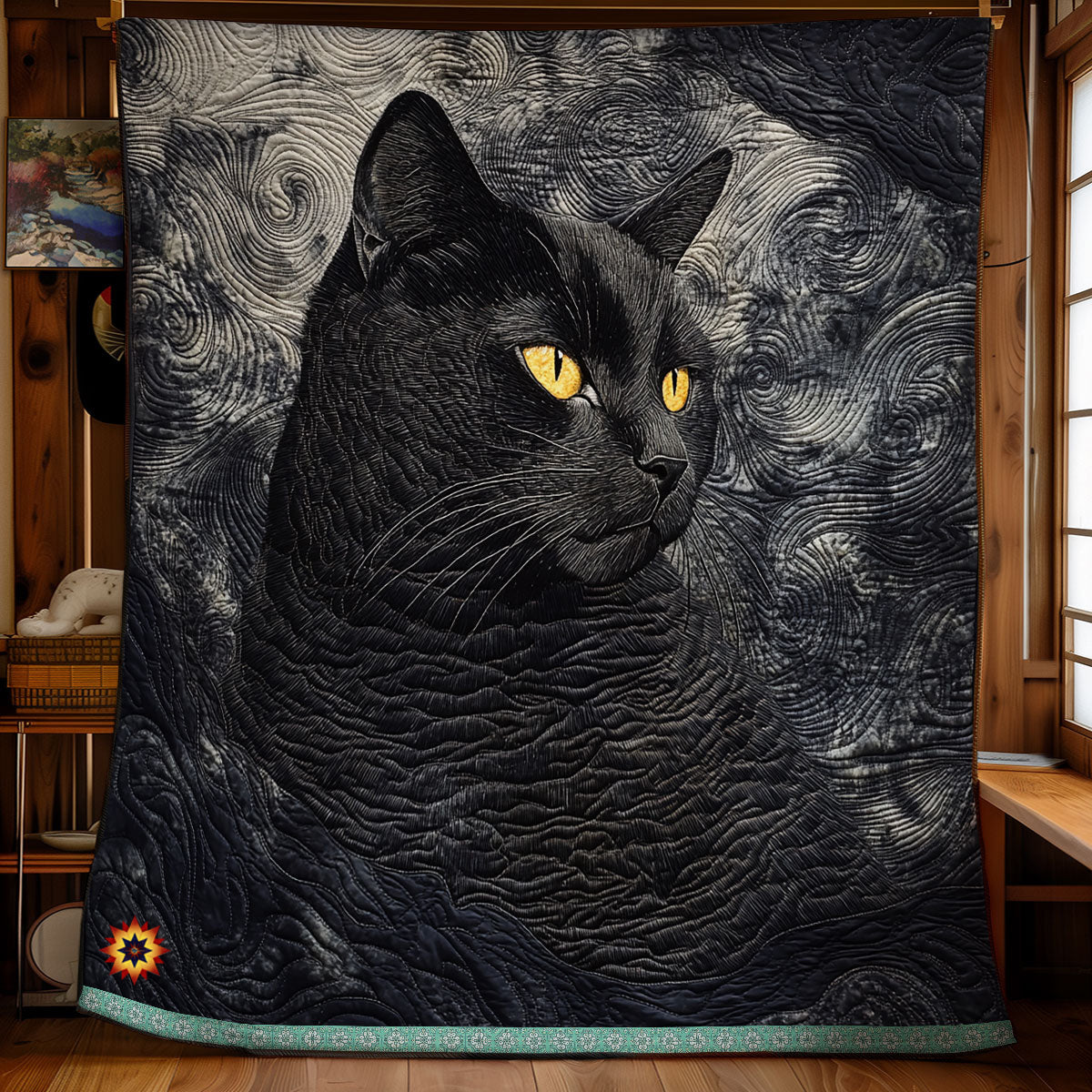 Black Cat WU1212029CL Quilt