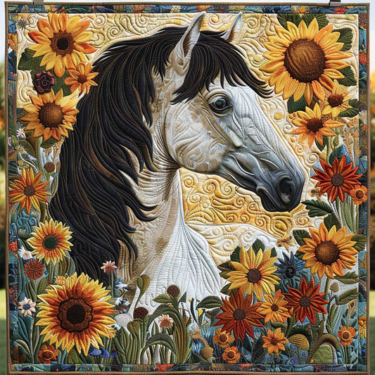 Black Mane Horse XR1008030CL Quilt