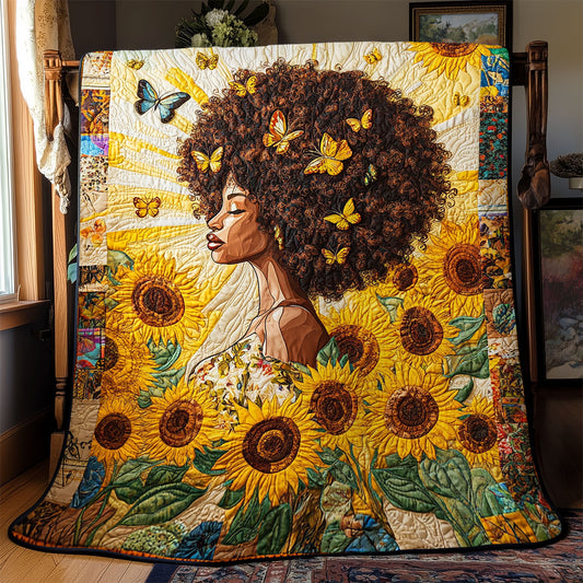 Black Women In Bloom YR0802023CL Quilt