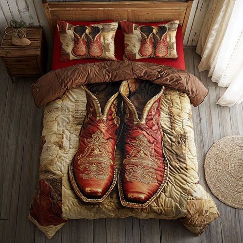 Cowboy Blaze Of The Western Sky WU0703012CL Duvet Cover Set