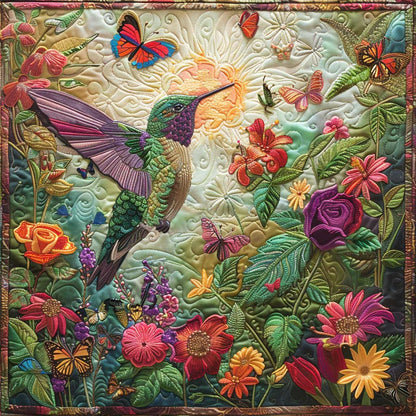 Blink Garden Hummingbird XR1908002CL Quilt