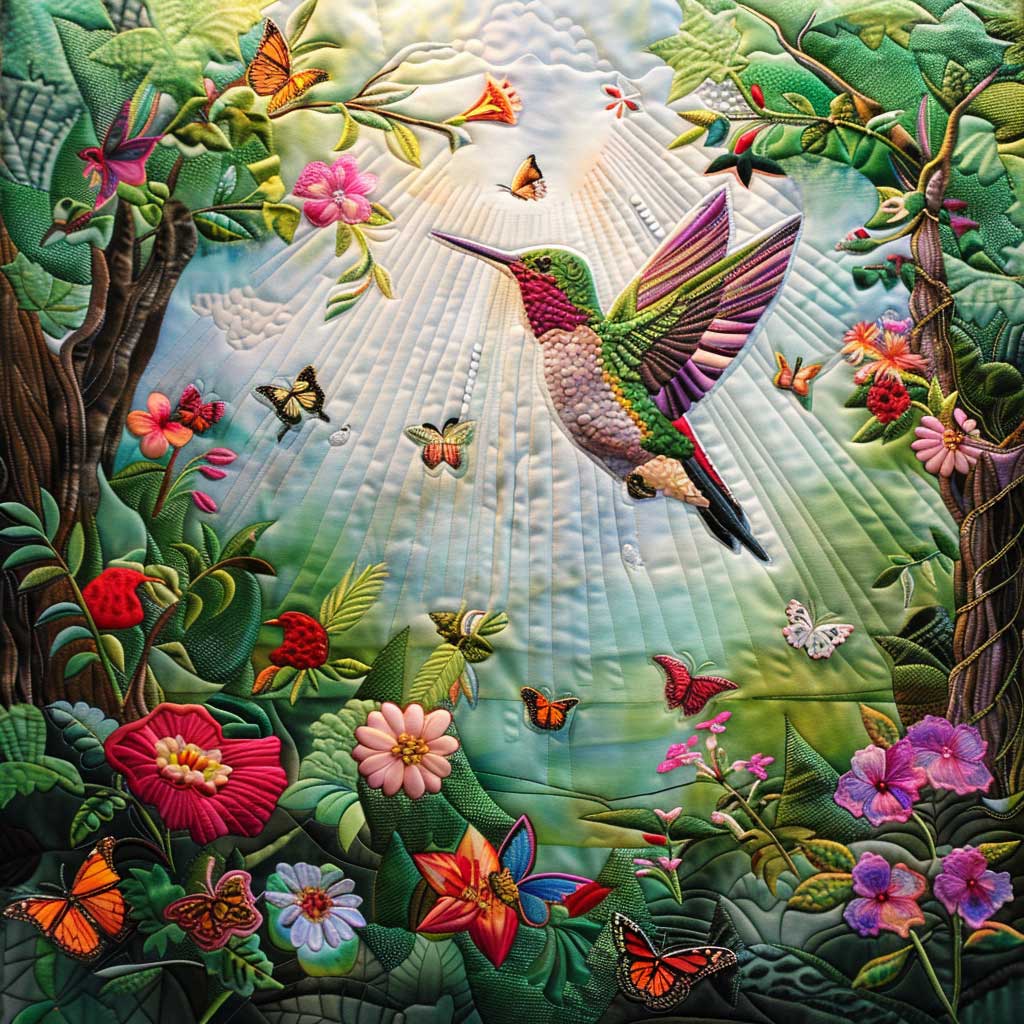 Blink Hummingbird XR1908001CL Quilt