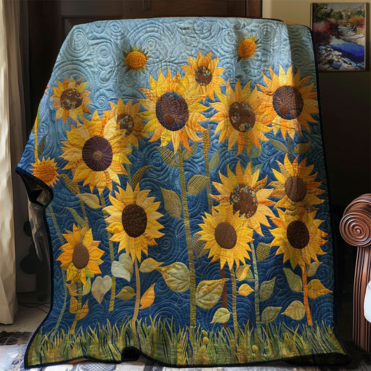 Blooming Sun WN2607011CL Quilt