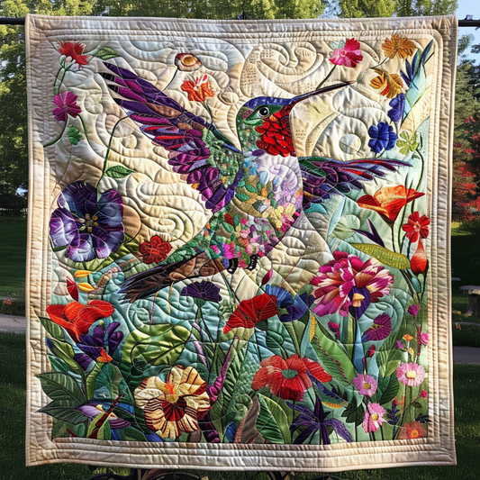 Blossoms and Flight YR3112031CL Quilt