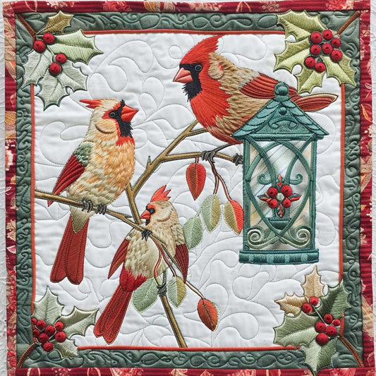 Brilliant Cardinals XR1008038CL Quilt