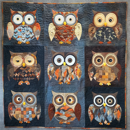 Brown Owls XR1706015Cl Quilt