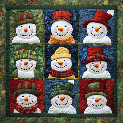 Build Snowmans XR0508040CL Quilt