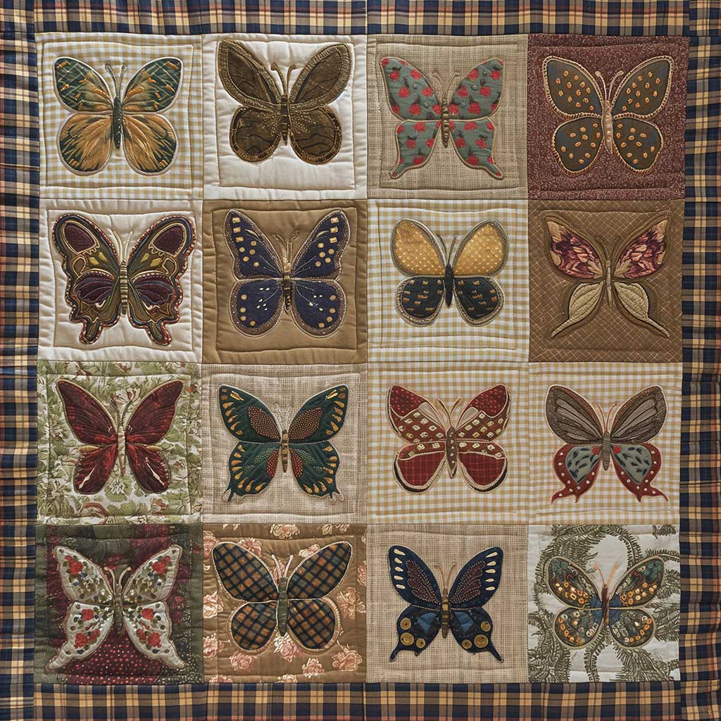 Butterflies WJ0607003CL Quilt