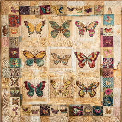 Butterflies WJ2607002CL Quilt