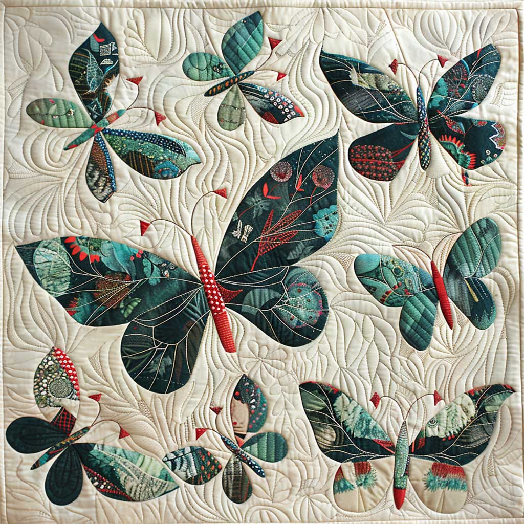 Butterflies WJ2706005CL Quilt