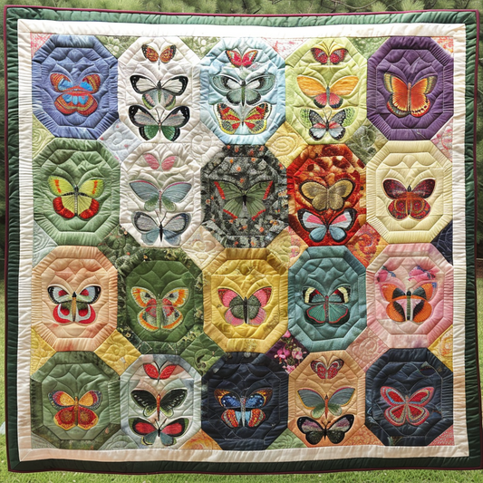 Butterflies XR1006005CL Quilt