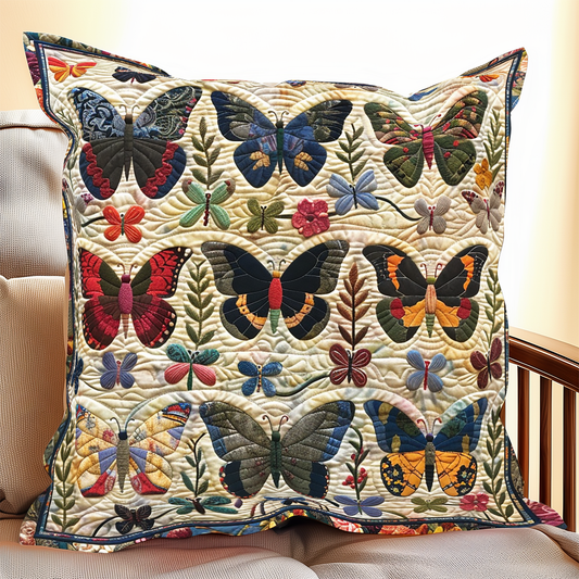 Butterflies XR2406010CL Quilt Pillow Case