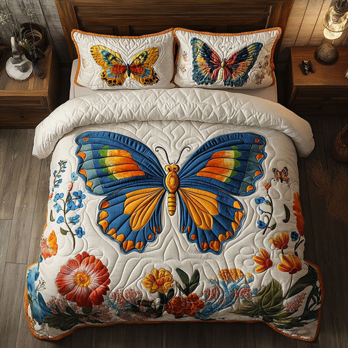 Butterfly Floral YR1403028CL Duvet Cover Set