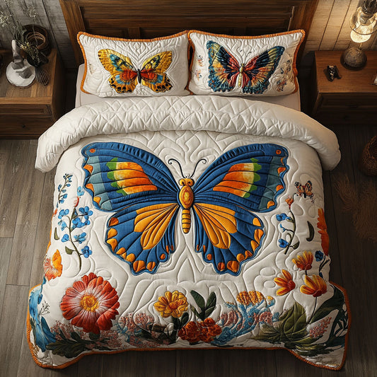 Butterfly Floral YR1403028CL Duvet Cover Set