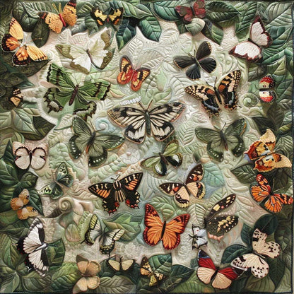 Butterfly Garden WM2707001CL Quilt