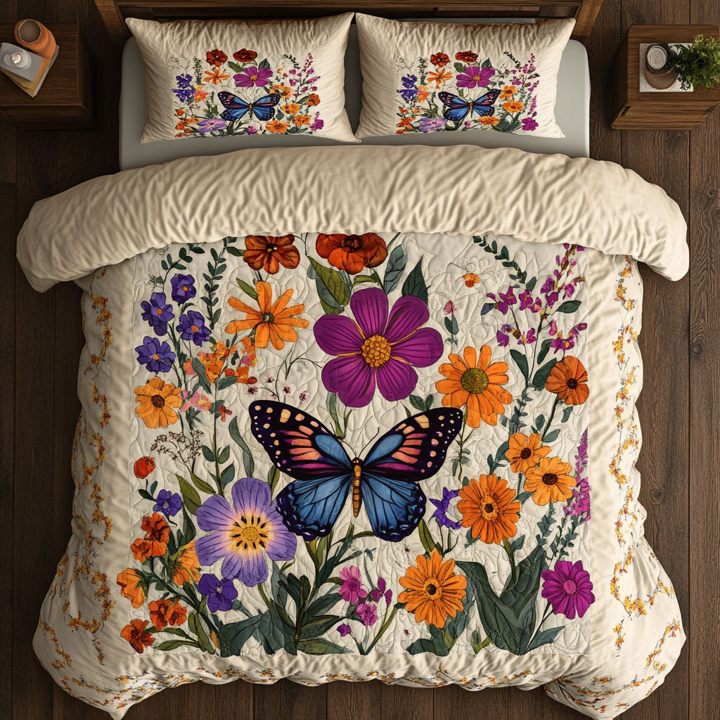 Butterfly Garden WX0403010CL Duvet Cover Set