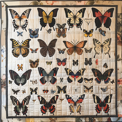 Butterfly Lovers XR1206005CL Quilt