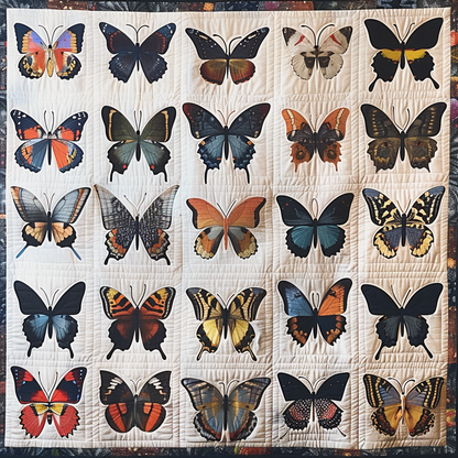 Butterfly Lovers XR1306004CL Quilt