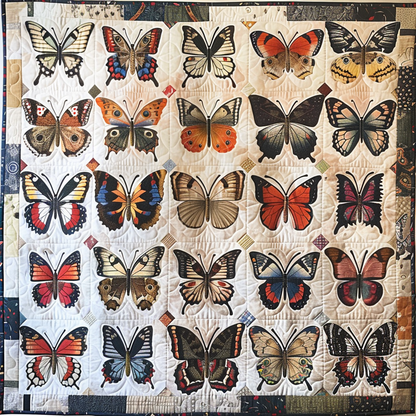 Butterfly Lovers XR1306005CL Quilt