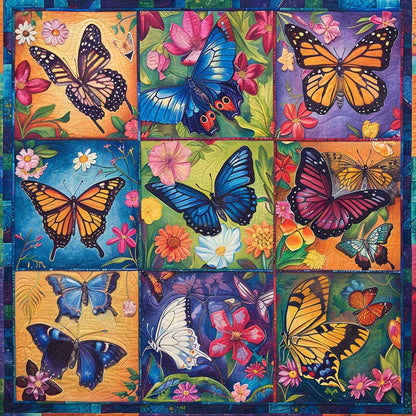 Butterfly Lovers XR2606002CL Quilt