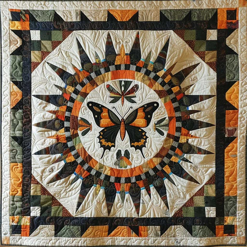 Butterfly Native XR0107011CL Quilt