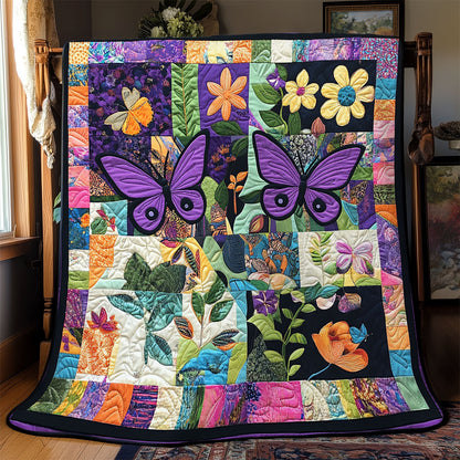 Butterfly Whimsical YR1802047CL Quilt