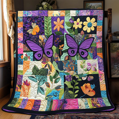 Butterfly Whimsical YR1802047CL Quilt