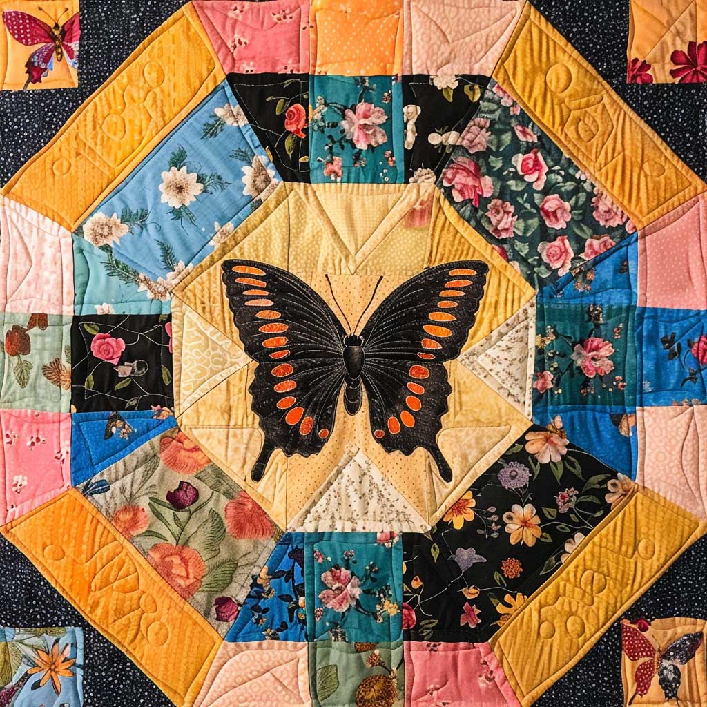 Butterfly WJ0307004CL Quilt