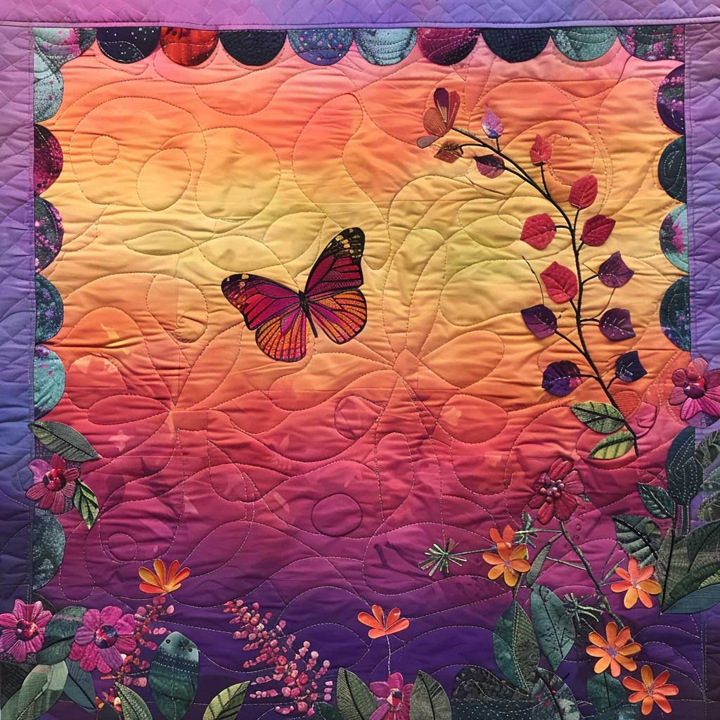 Butterfly WJ1307003CL Quilt