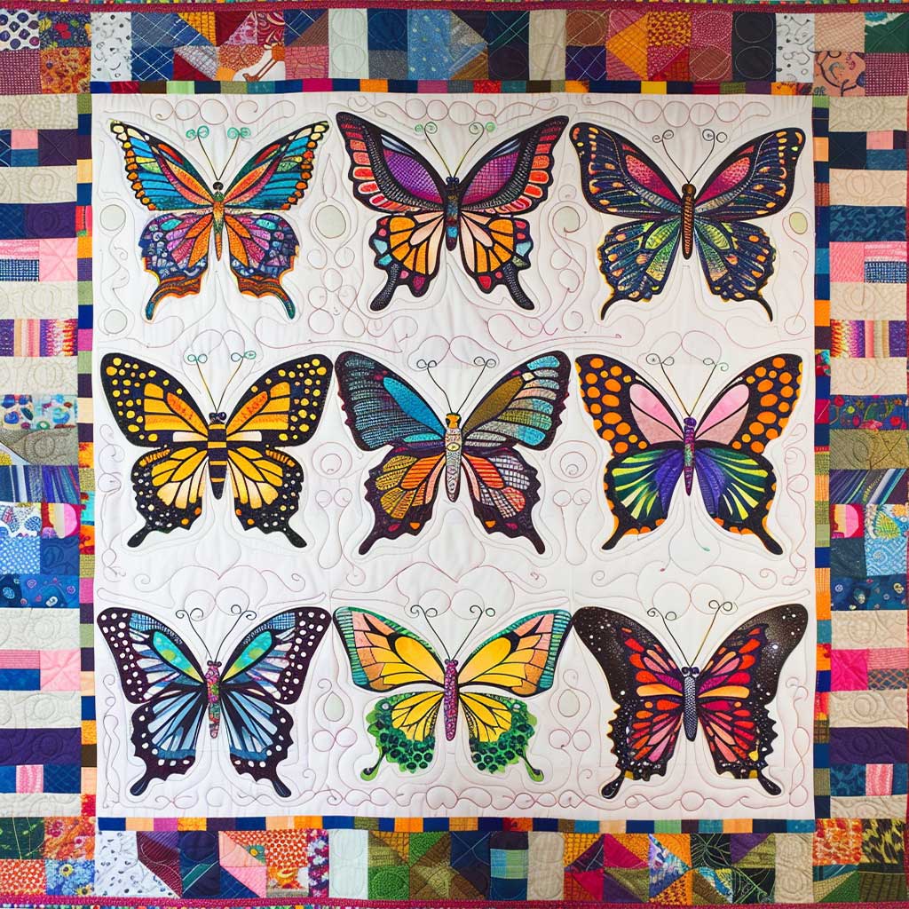 Butterfly WJ1907005CL Quilt