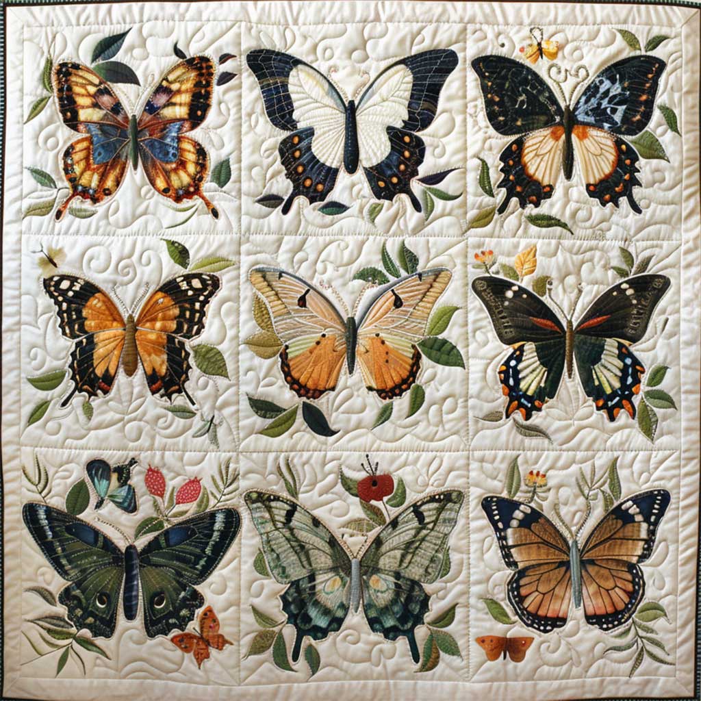 Butterfly WJ2007002CL Quilt