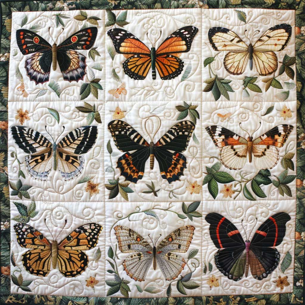 Butterfly WJ2207006CL Quilt