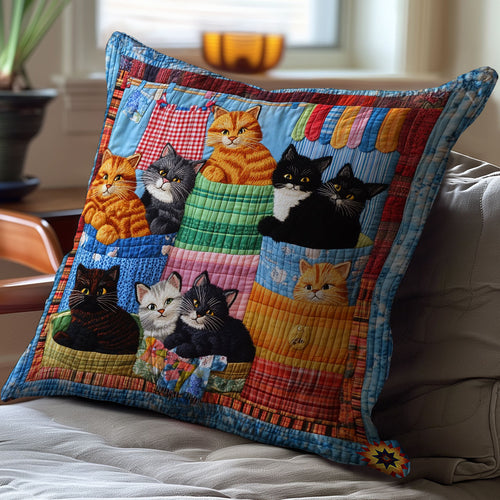 Winter Cat WY2212063CL Quilt Pillow Case