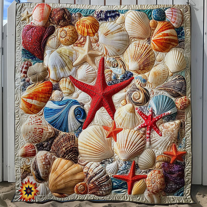 Starfish And Sea Shell WY0312047CL Quilt