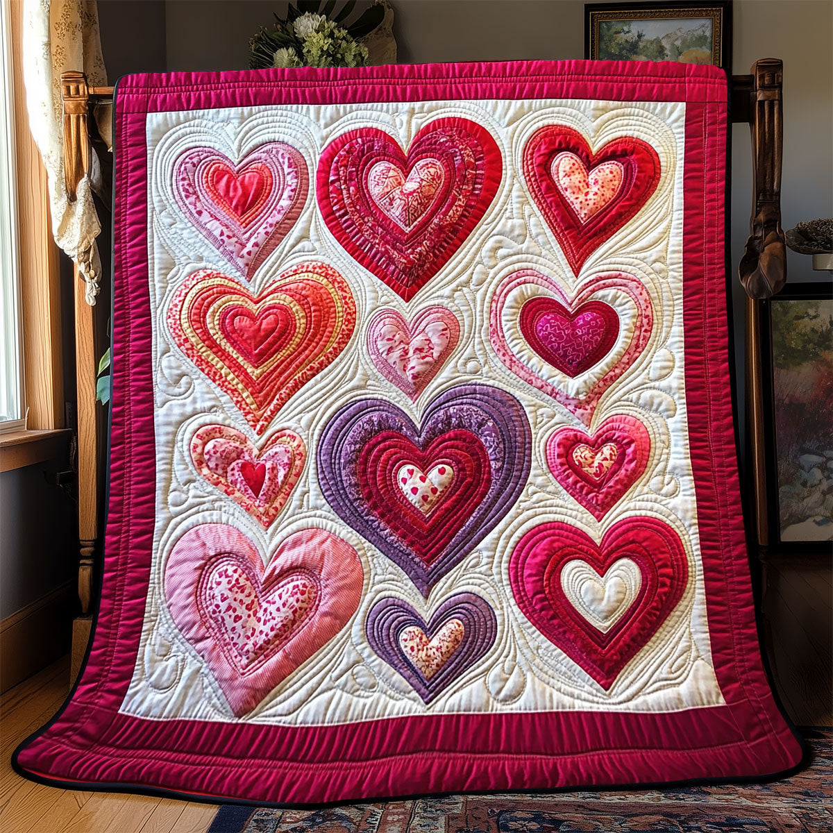 Heart Valentine WX0302036CL Quilt
