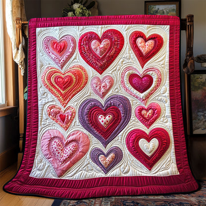 Heart Valentine WX0302036CL Quilt
