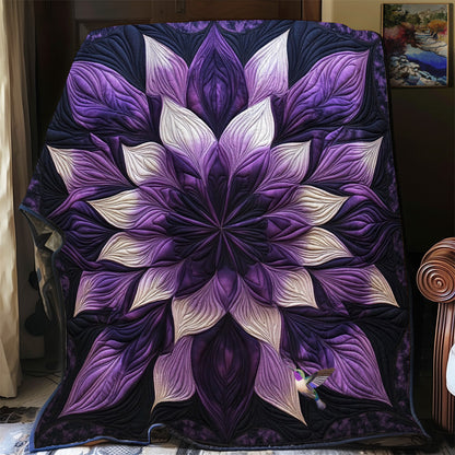Mystic Purple Bloom YR2612050CL Quilt