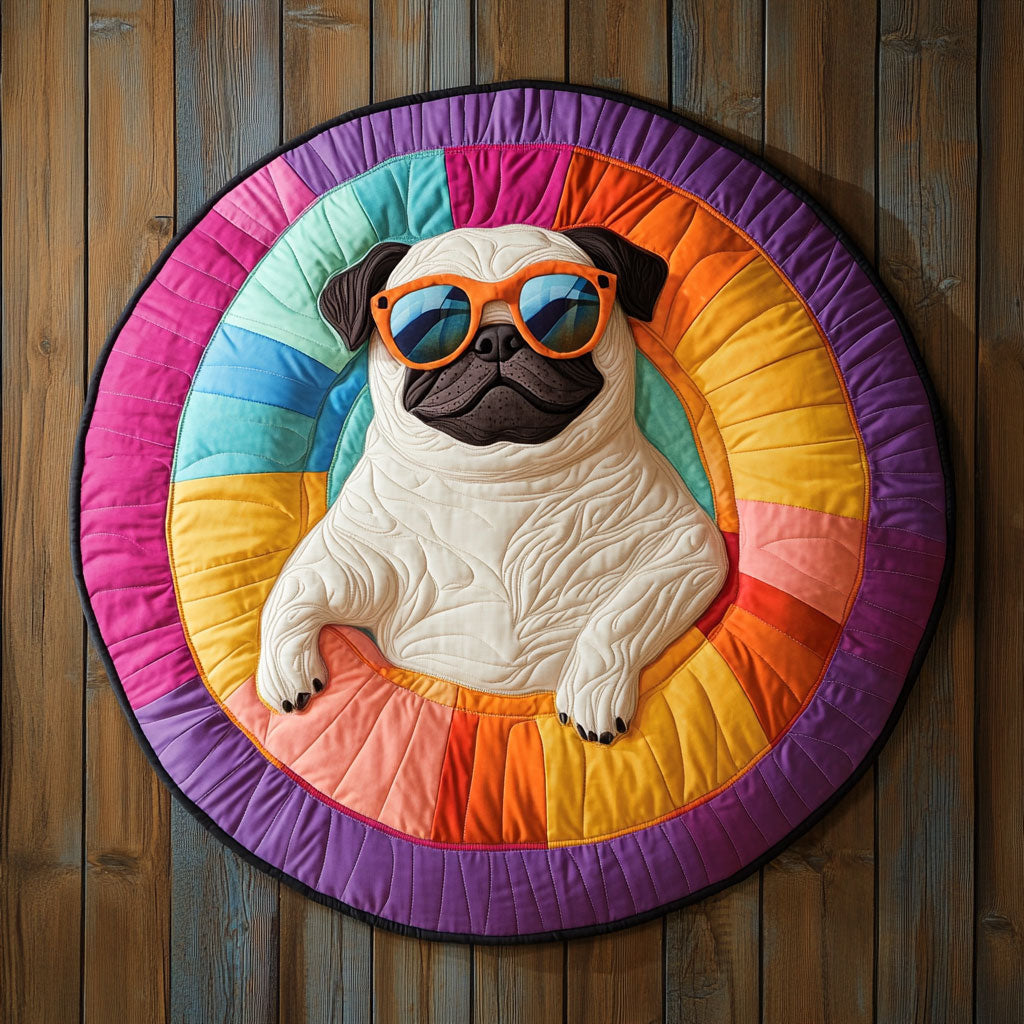 Beach Bum Buddy CP1205024CL Quilted Round Mat