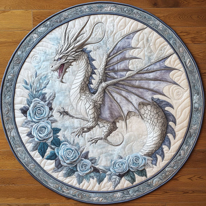 Dragon Frost CW2207007CL Quilted Round Mat