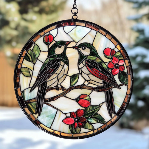 Birds In Tree WY2202106CL Suncatcher